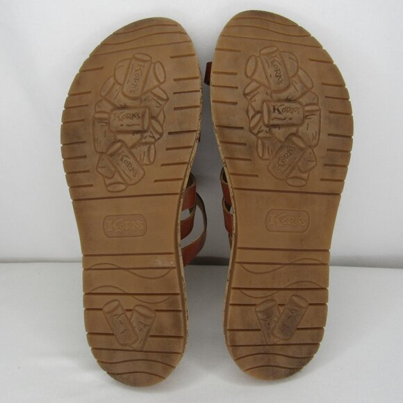 Korks by Kork Ease Brown Slide Sandal Women's 9 - Picture 6 of 8